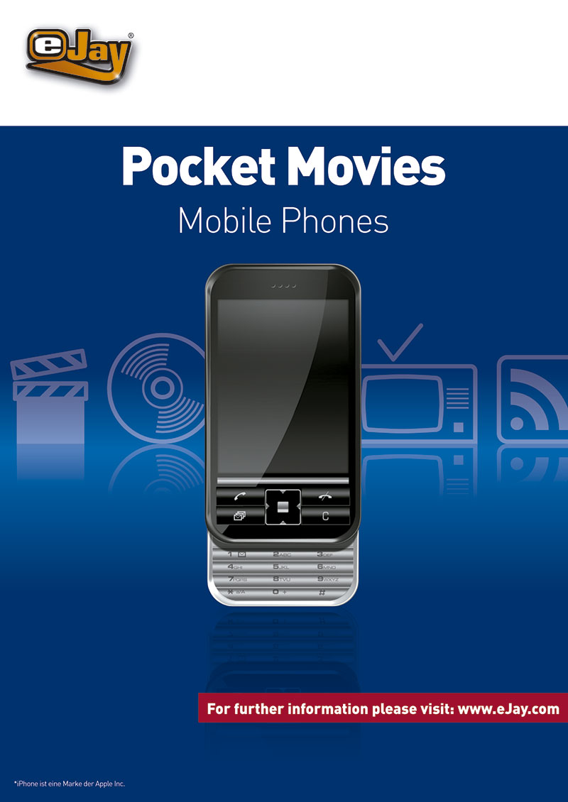 eJay Pocket Movies for Mobile Phones.