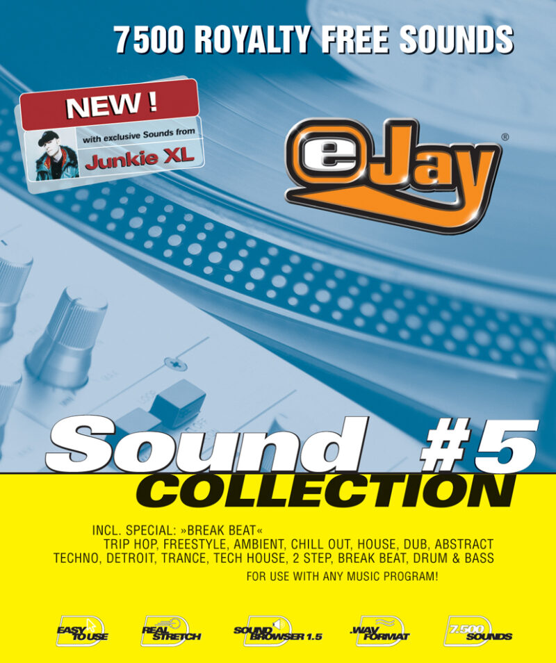 eJay Sound Collection 5 - Paquete de muestras de sonidos.
