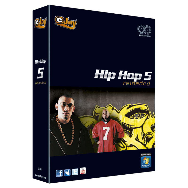eJay HipHop 5 Reloaded. Software para crear mÃºsica Hip Hop.