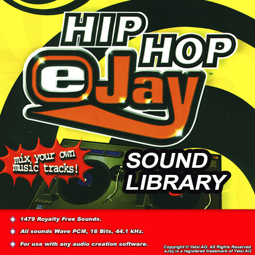 eJay Hip Hop 1 Sound Library. LibrerÃ­a de Sonidos de HipHop eJay